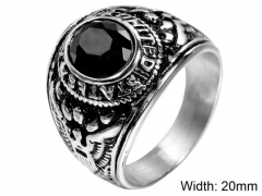 HY Wholesale Rings Jewelry 316L Stainless Steel Popular Rings-HY004R135