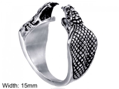 HY Wholesale Rings Jewelry 316L Stainless Steel Popular Rings-HY004R507
