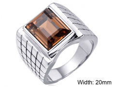 HY Wholesale Rings Jewelry 316L Stainless Steel Popular Rings-HY004R146