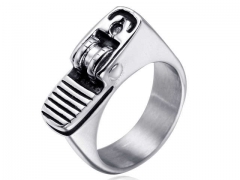 HY Wholesale Rings Jewelry 316L Stainless Steel Popular Rings-HY004R232