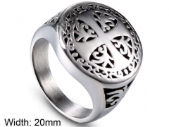 HY Wholesale Rings Jewelry 316L Stainless Steel Popular Rings-HY002R135