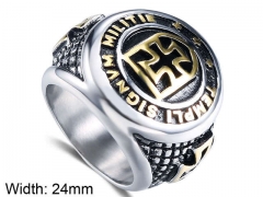 HY Wholesale Rings Jewelry 316L Stainless Steel Popular Rings-HY002R281