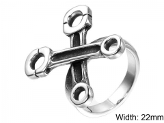 HY Wholesale Rings Jewelry 316L Stainless Steel Popular Rings-HY004R343