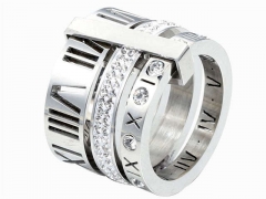 HY Wholesale Rings Jewelry 316L Stainless Steel Popular Rings-HY004R388
