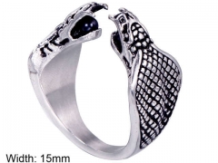 HY Wholesale Rings Jewelry 316L Stainless Steel Popular Rings-HY004R505
