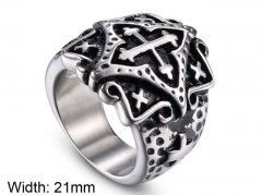 HY Wholesale Rings Jewelry 316L Stainless Steel Popular Rings-HY002R271