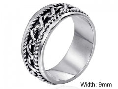 HY Wholesale Rings Jewelry 316L Stainless Steel Popular Rings-HY004R491