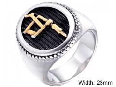 HY Wholesale Rings Jewelry 316L Stainless Steel Popular Rings-HY004R729
