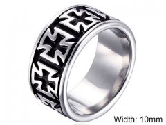 HY Wholesale Rings Jewelry 316L Stainless Steel Popular Rings-HY004R758