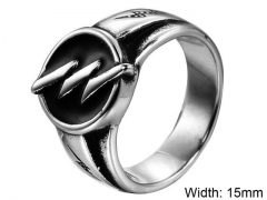 HY Wholesale Rings Jewelry 316L Stainless Steel Popular Rings-HY004R191