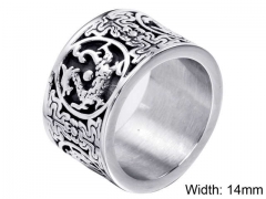 HY Wholesale Rings Jewelry 316L Stainless Steel Popular Rings-HY004R483