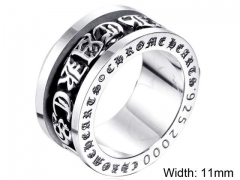 HY Wholesale Rings Jewelry 316L Stainless Steel Popular Rings-HY004R615