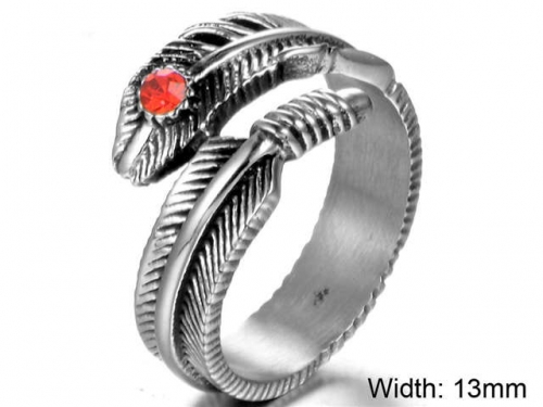 HY Wholesale Rings Jewelry 316L Stainless Steel Popular Rings-HY004R723