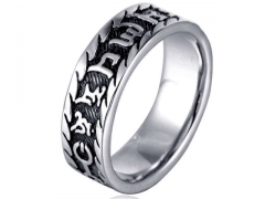 HY Wholesale Rings Jewelry 316L Stainless Steel Popular Rings-HY004R764