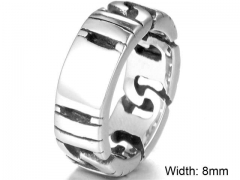 HY Wholesale Rings Jewelry 316L Stainless Steel Popular Rings-HY004R731