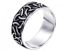 HY Wholesale Rings Jewelry 316L Stainless Steel Popular Rings-HY004R523