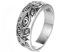 HY Wholesale Rings Jewelry 316L Stainless Steel Popular Rings-HY004R144
