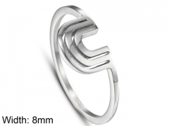 HY Wholesale Rings Jewelry 316L Stainless Steel Popular Rings-HY002R182