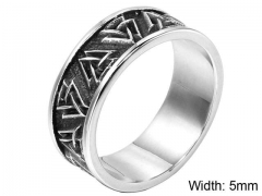 HY Wholesale Rings Jewelry 316L Stainless Steel Popular Rings-HY004R341