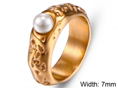 HY Wholesale Rings Jewelry 316L Stainless Steel Popular Rings-HY002R170