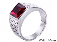 HY Wholesale Rings Jewelry 316L Stainless Steel Popular Rings-HY004R735