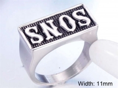 HY Wholesale Rings Jewelry 316L Stainless Steel Popular Rings-HY004R500