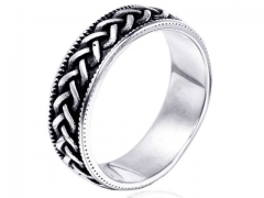 HY Wholesale Rings Jewelry 316L Stainless Steel Popular Rings-HY004R521