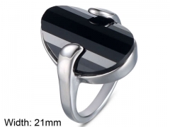 HY Wholesale Rings Jewelry 316L Stainless Steel Popular Rings-HY002R252