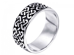 HY Wholesale Rings Jewelry 316L Stainless Steel Popular Rings-HY004R522