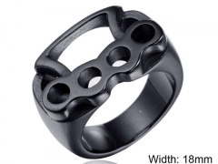HY Wholesale Rings Jewelry 316L Stainless Steel Popular Rings-HY004R652