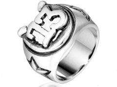 HY Wholesale Rings Jewelry 316L Stainless Steel Popular Rings-HY004R742