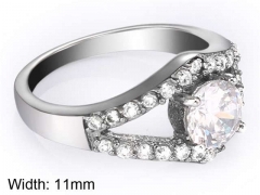 HY Wholesale Rings Jewelry 316L Stainless Steel Popular Rings-HY002R125