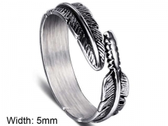 HY Wholesale Rings Jewelry 316L Stainless Steel Popular Rings-HY002R145