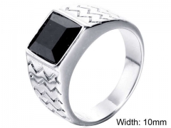 HY Wholesale Rings Jewelry 316L Stainless Steel Popular Rings-HY004R738