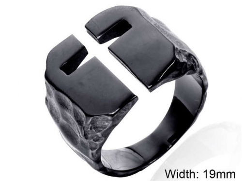 HY Wholesale Rings Jewelry 316L Stainless Steel Popular Rings-HY004R461