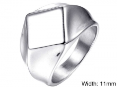HY Wholesale Rings Jewelry 316L Stainless Steel Popular Rings-HY004R661