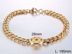 HY Wholesale Popular Bracelets 316L Stainless Steel Jewelry Bracelets-HY002B012