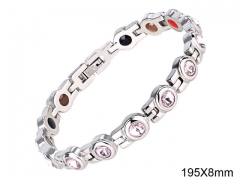 HY Wholesale Popular Bracelets 316L Stainless Steel Jewelry Bracelets-HY0115B032