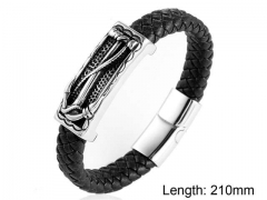 HY Wholesale Leather Jewelry Fashion Leather Bracelets-HY004B141