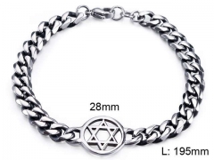 HY Wholesale Popular Bracelets 316L Stainless Steel Jewelry Bracelets-HY002B013