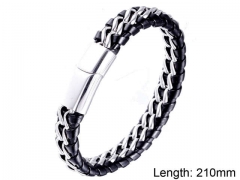 HY Wholesale Leather Jewelry Fashion Leather Bracelets-HY004B039