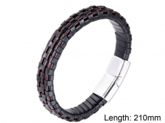 HY Wholesale Leather Jewelry Fashion Leather Bracelets-HY004B131