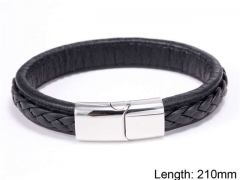 HY Wholesale Leather Jewelry Fashion Leather Bracelets-HY004B067