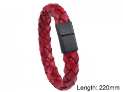 HY Wholesale Leather Jewelry Fashion Leather Bracelets-HY0114B069