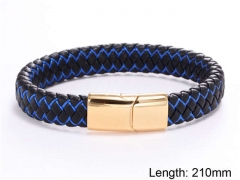 HY Wholesale Leather Jewelry Fashion Leather Bracelets-HY004B081
