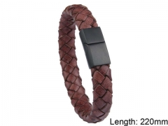 HY Wholesale Leather Jewelry Fashion Leather Bracelets-HY0114B068