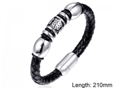 HY Wholesale Leather Jewelry Fashion Leather Bracelets-HY004B113