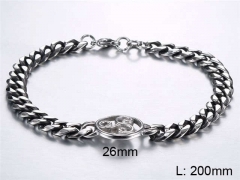 HY Wholesale Popular Bracelets 316L Stainless Steel Jewelry Bracelets-HY002B005