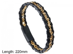 HY Wholesale Leather Jewelry Fashion Leather Bracelets-HY0114B164