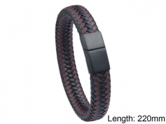 HY Wholesale Leather Jewelry Fashion Leather Bracelets-HY0114B141